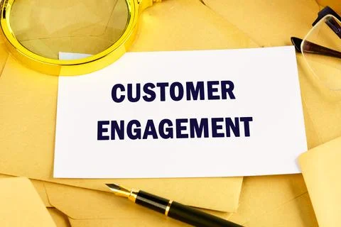 CRM data management, customer loyalty concept. The concept of the info busine Stock Photos