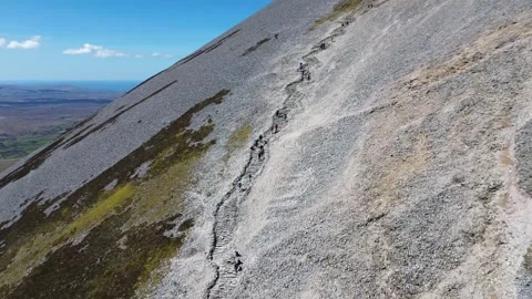 Croagh Patrick Video stock 289629492