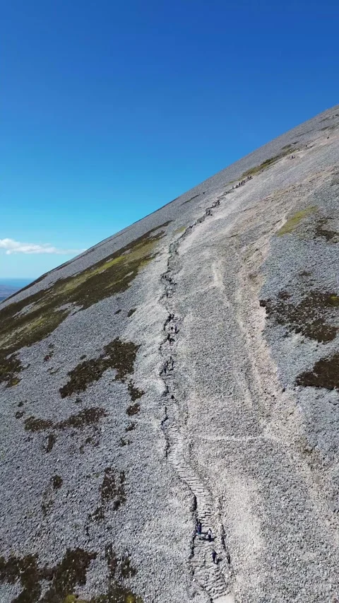 Croagh Patrick Video stock 289629518