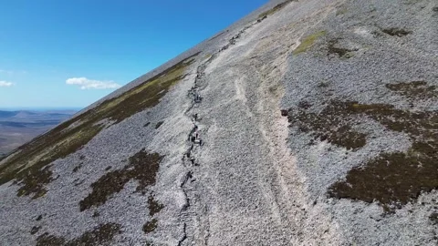 Croagh Patrick Video stock 289629555