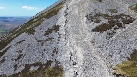 Croagh Patrick Video stock 289629567