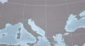 Croatia and Globe. Bumps 4k or 4k+ Resolution