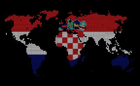 Croatia Stock Illustration