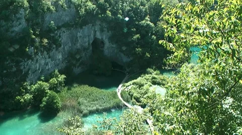 Croatia. Plitvice Lakes Stock Footage 7974897