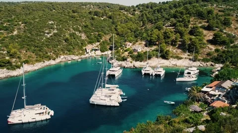 Croatiadronestock00001358 Stock Footage 243724846