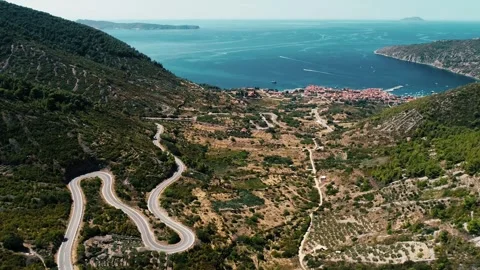 Croatiadronestock00012298 Stock Footage 243725789