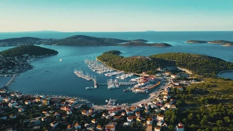 Croatiadronestock00013464 Stock Footage 243725947