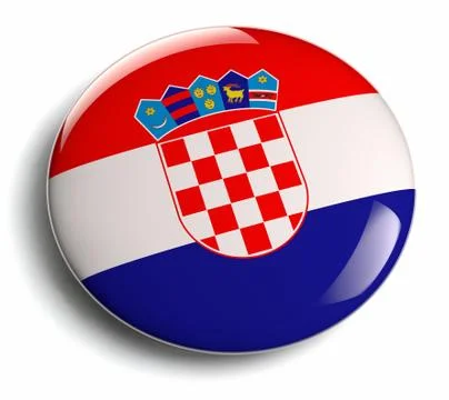 Croatian flag Stock Illustration
