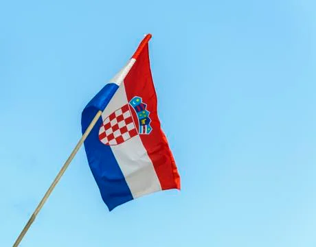 Croatian Flag Stock Photos