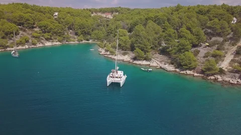 Croatian islands Stock Footage 128889598