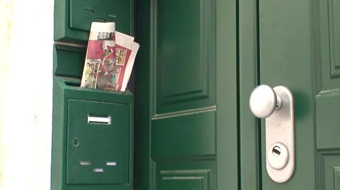 Croatian Mailboxes Stock Footage 1060134