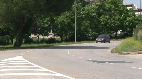 Croatian Road Stock Footage 1059974