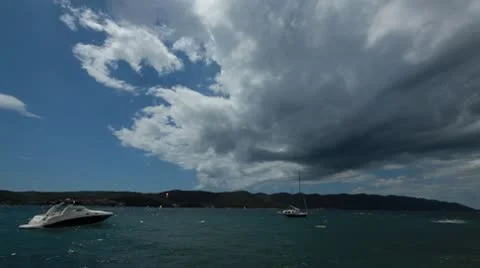 Croatian shore 库存影片 9455539
