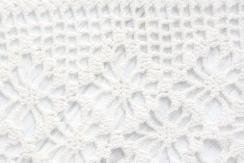 Crochet background texture Stock Photos