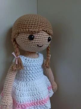 Crochet doll Stock Photos