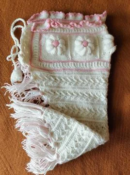 Crochet headsquare Stock Photos