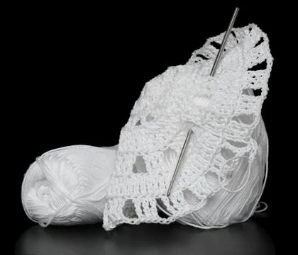 Crochet hook. Stock Photos