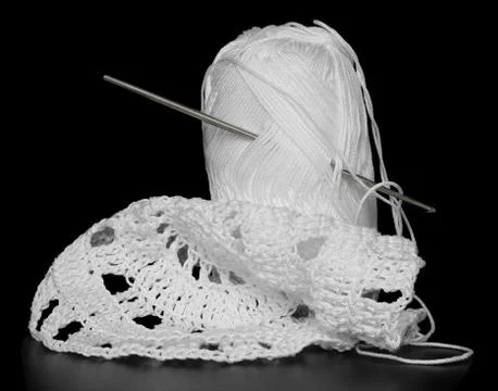 Crochet hook. Stock Photos