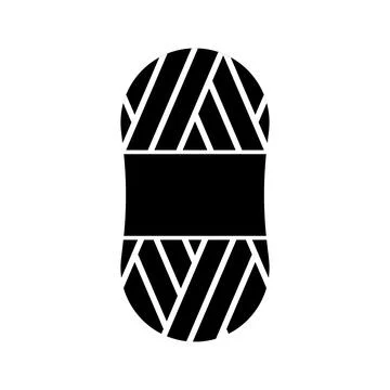 Crochet Knitting Thread icon Stock Illustration