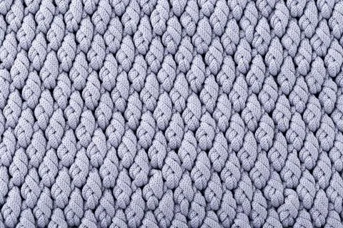Crochet macrame texture close up Foto stock