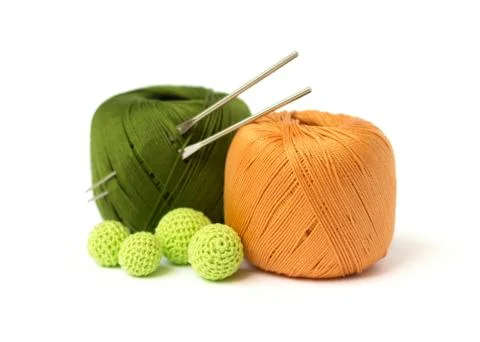 Crochet set Stock Photos