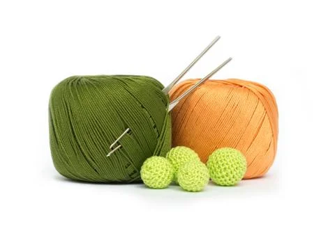 Crochet set Stock Photos