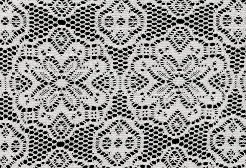 Crocheted flowers Foto stock