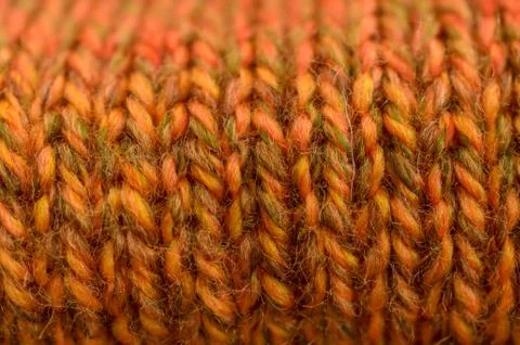 Crocheted or knitted Texture Close up, Fabric background Stock Photos