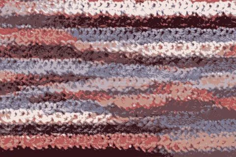 Crocheted texture of a pullover made of wool Stock Photos