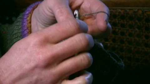 Crocheting 動画素材 558614