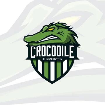 Crocodile Head Mascot イラスト素材