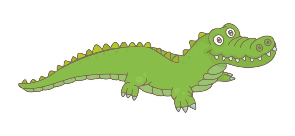 Crocodile icon Stock Illustration