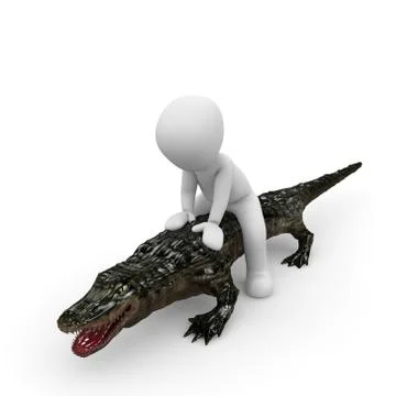 Crocodile Stock Illustration