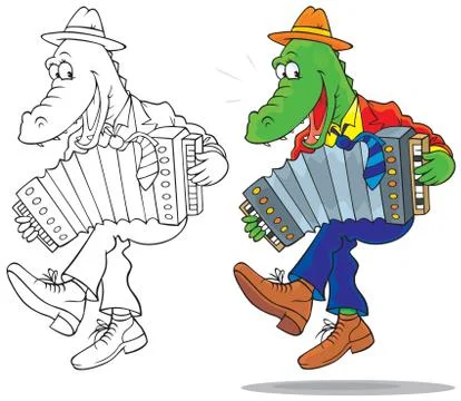 Crocodile Stock Illustration