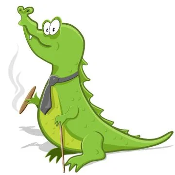 Crocodile Stock Illustration