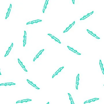 Crocodile reptile vector seamless pattern Stock Illustration