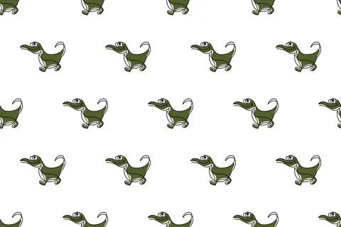 Crocodile seamless pattern background template Stock Illustration