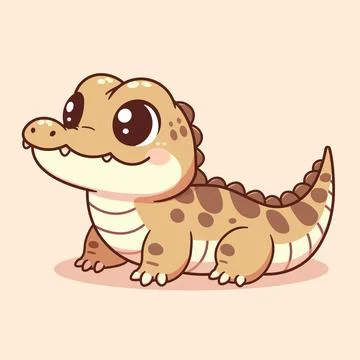 Crocodile vector illustration Иллюстрация