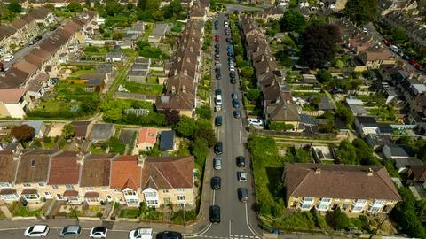 Croft Road Foto stock