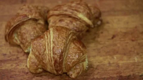 Croissant  Stock Footage 9473948