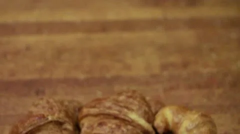 Croissant  Stock Footage 9475954
