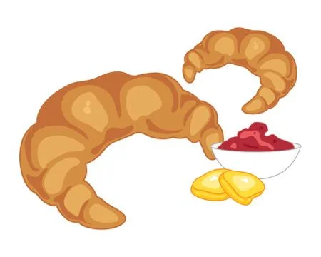 Croissant Stock Illustration