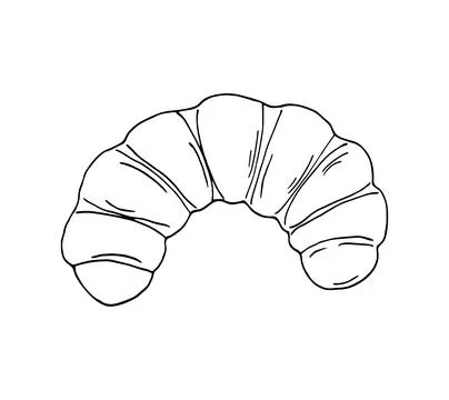 Croissant Stock Illustration