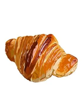 Croissant Stock Illustration