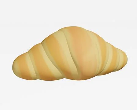 Croissant. Isolated image on a white background Stock Illustration