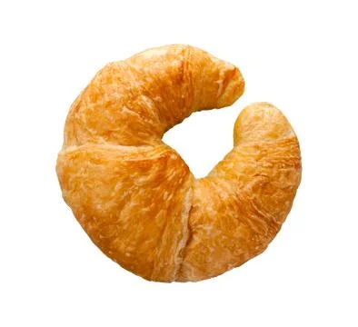 Croissant isolated Stock Photos