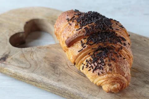 Croissant Stockfoto's