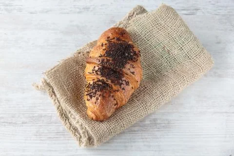 Croissant Stockfoto's