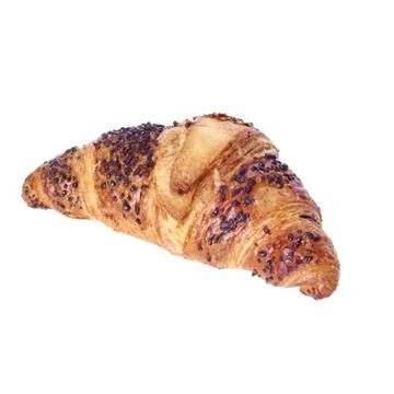 Croissant on the table Stock Photos