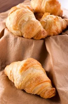 Croissant time Foto stock